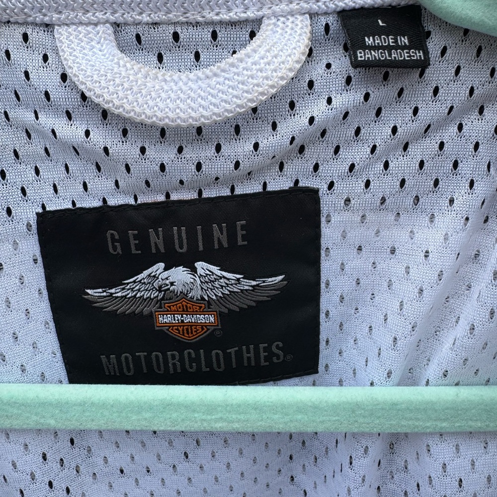 Harley-Davidson White Mesh Jacket - Picture 2 of 7